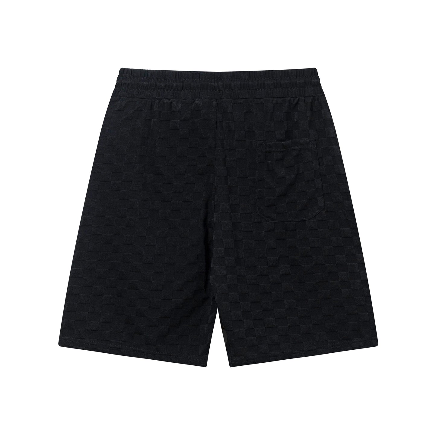 250313 New high quality chequered jacquard print shorts