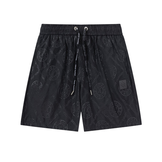 250313 New high quality full embroidered shorts