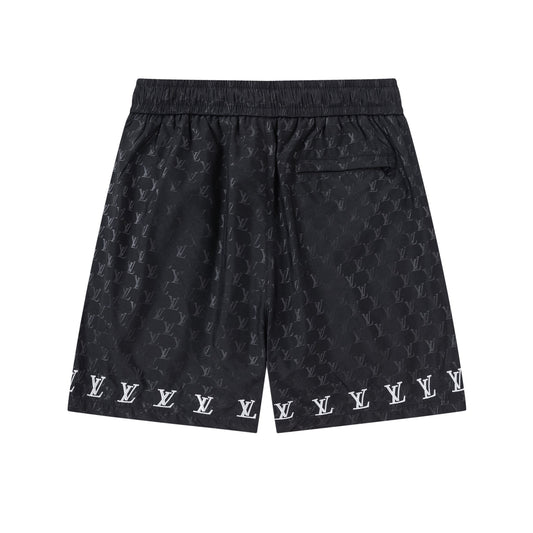 250313 New high quality full embroidered shorts
