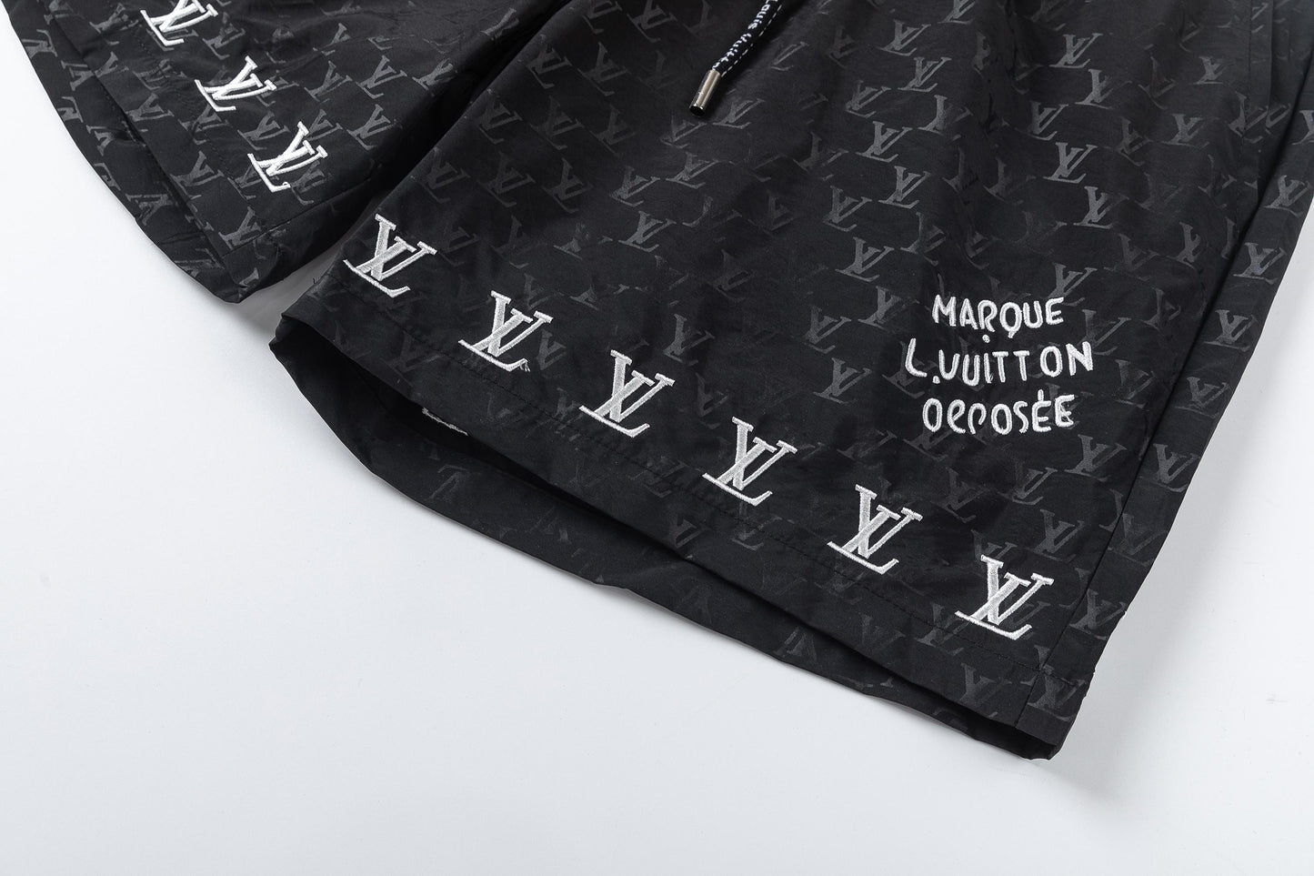 250313 New high quality full embroidered shorts
