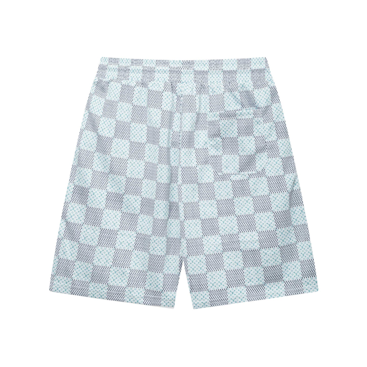 250313 New high quality knitted jacquard full print shorts