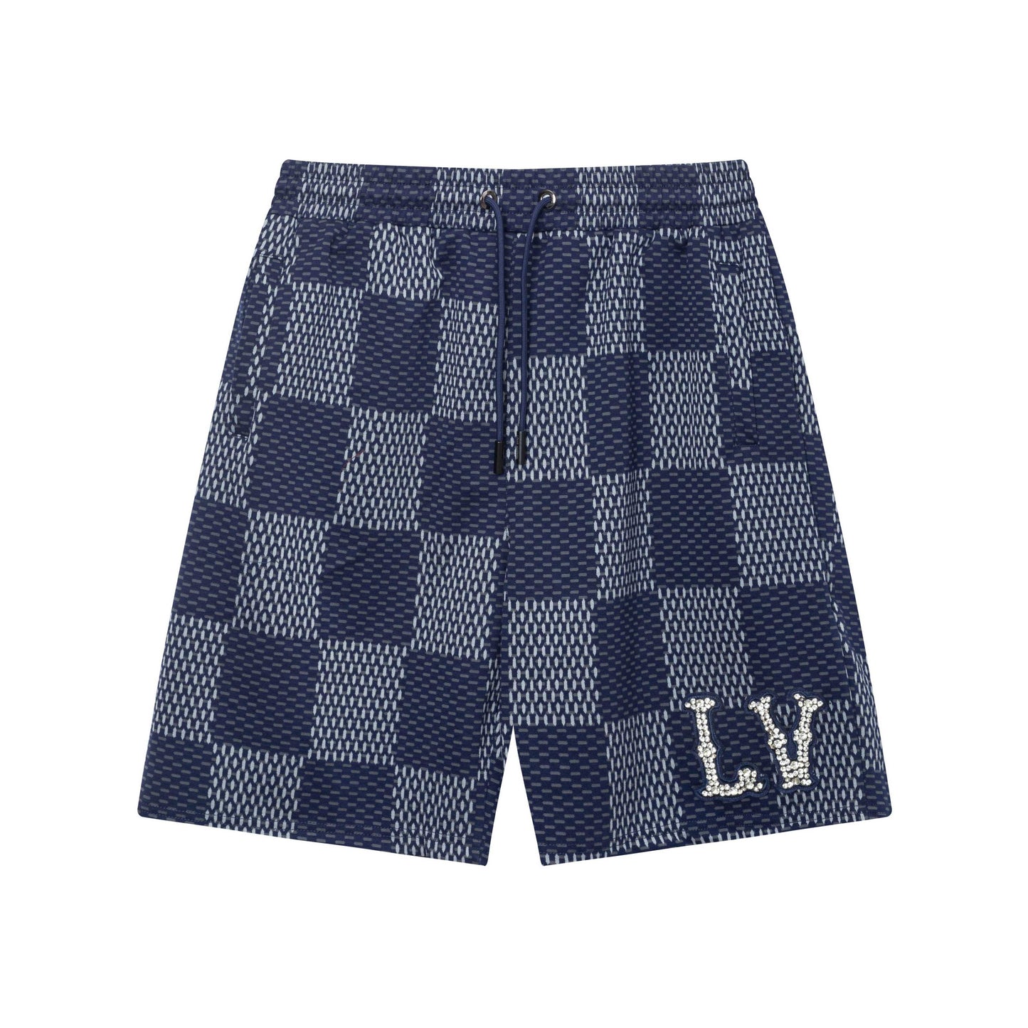 250313 New high quality knitted jacquard full print shorts