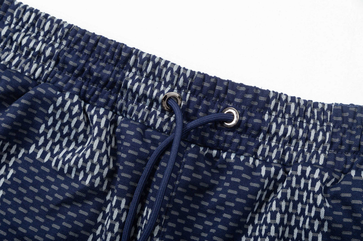 250313 New high quality knitted jacquard full print shorts