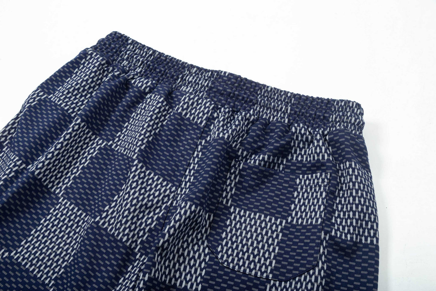 250313 New high quality knitted jacquard full print shorts