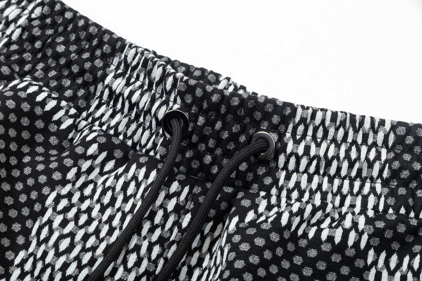 250313 New high quality knitted jacquard full print shorts