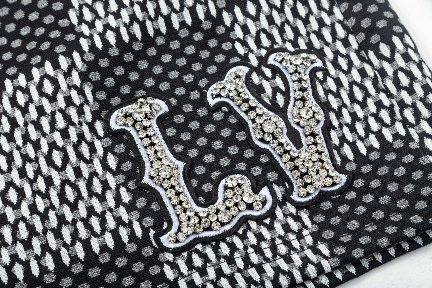 250313 New high quality knitted jacquard full print shorts
