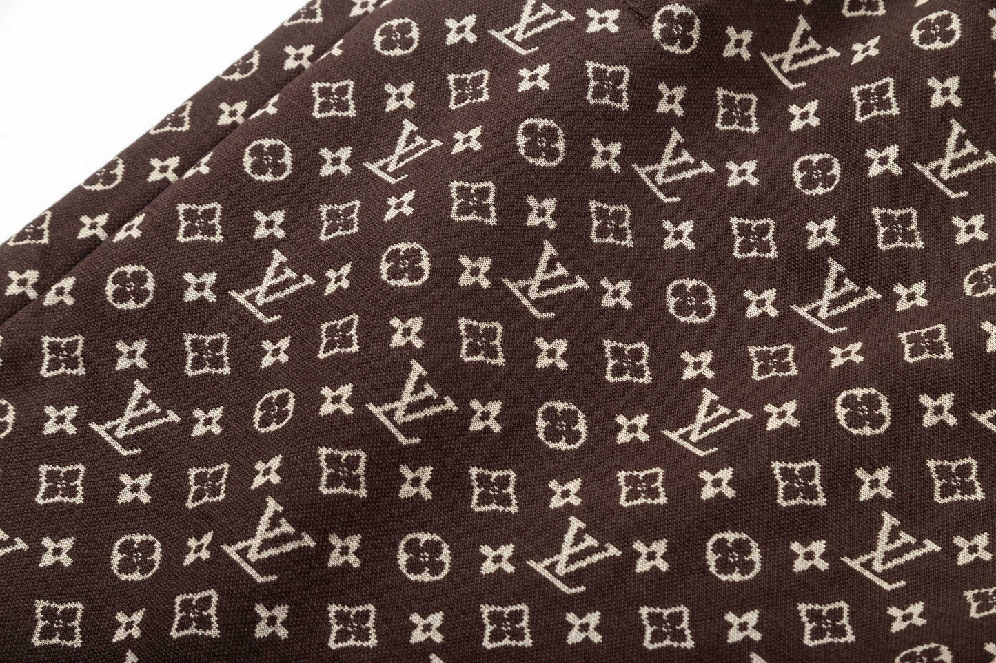 250313 New high quality knitted jacquard full print shorts