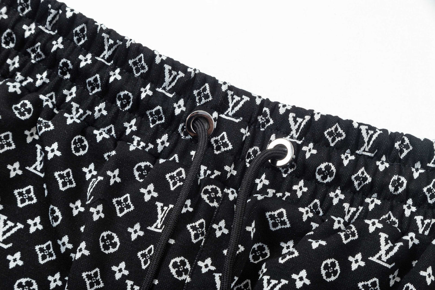 250313 New high quality knitted jacquard full print shorts