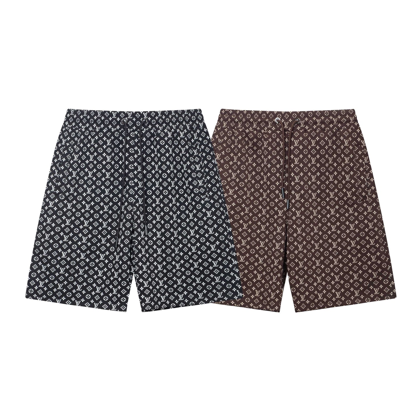 250313 New high quality knitted jacquard full print shorts