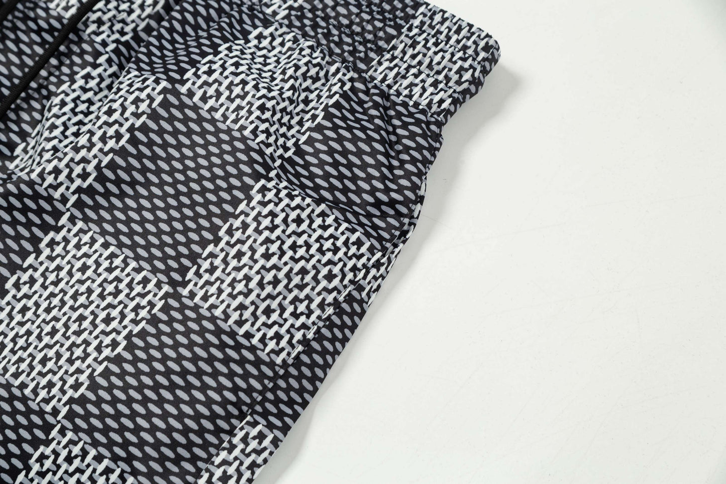 250313 New high quality chequered printed shorts