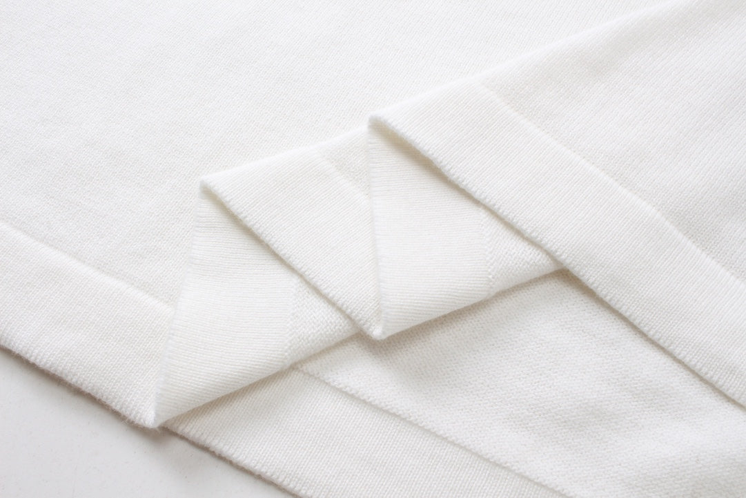 250313 New high quality jacquard knit T-shirt