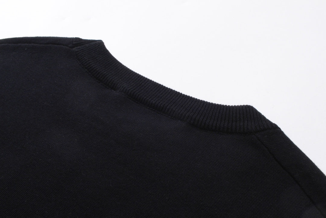 250313 New high quality jacquard knit T-shirt