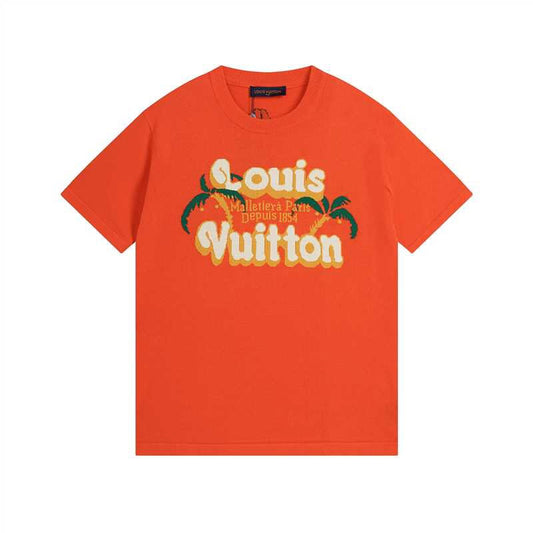 250313  New high quality jacquard knit T-shirt