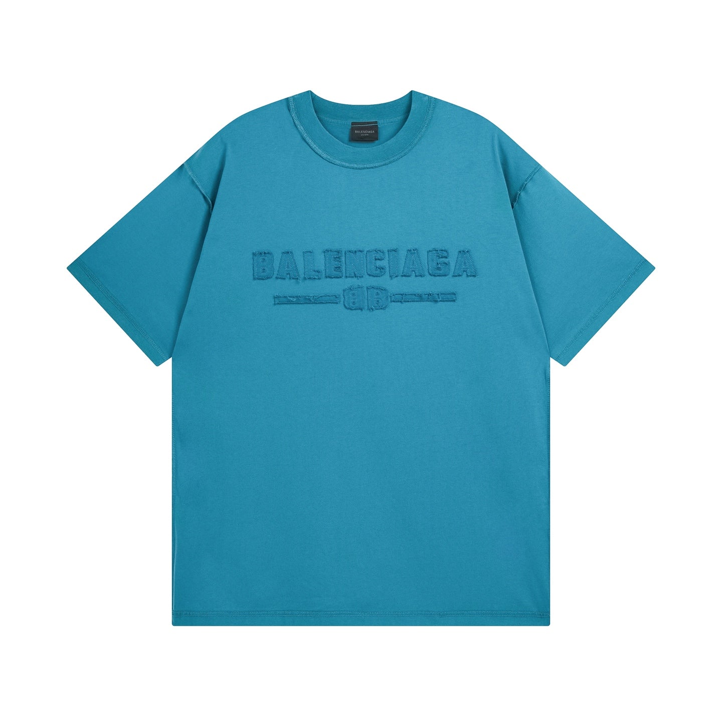 250325 New applique embroidered wash short sleeve T-shirt