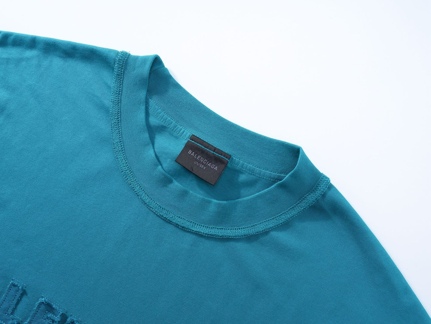 250325 New applique embroidered wash short sleeve T-shirt