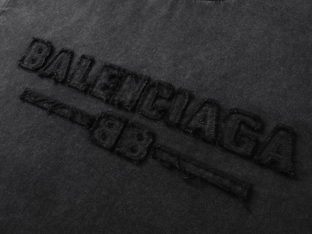 250325 New direct spray wash water wear damage to make old T-shirts