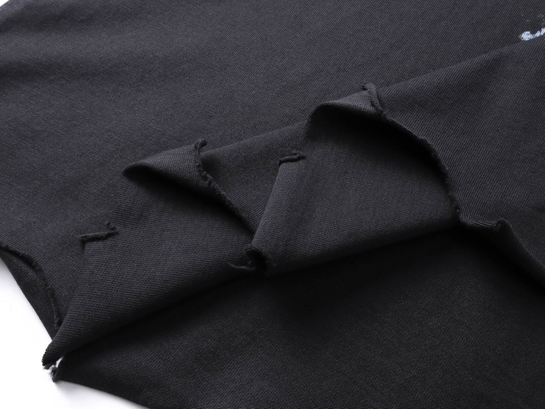 250325 New direct spray wash water wear damage to make old T-shirts