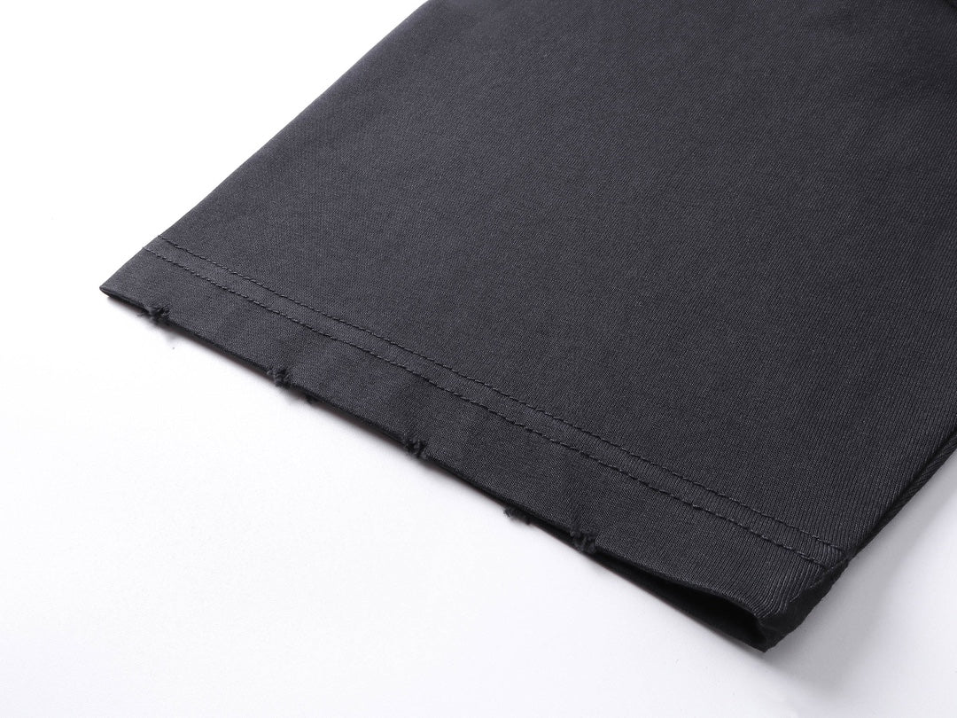 250325 New direct spray wash water wear damage to make old T-shirts