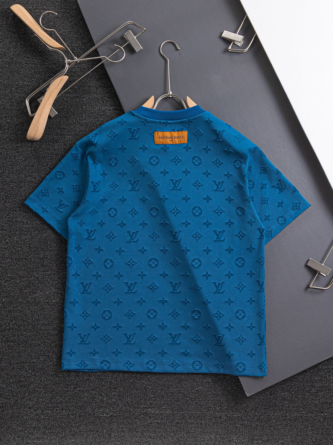 250325 New high quality covered with cut-and-burn monogram T-shirts