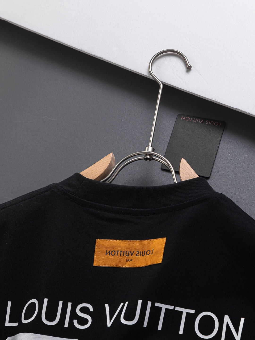 250325 New high quality three color three-dimensional letter embroidery T-shirt