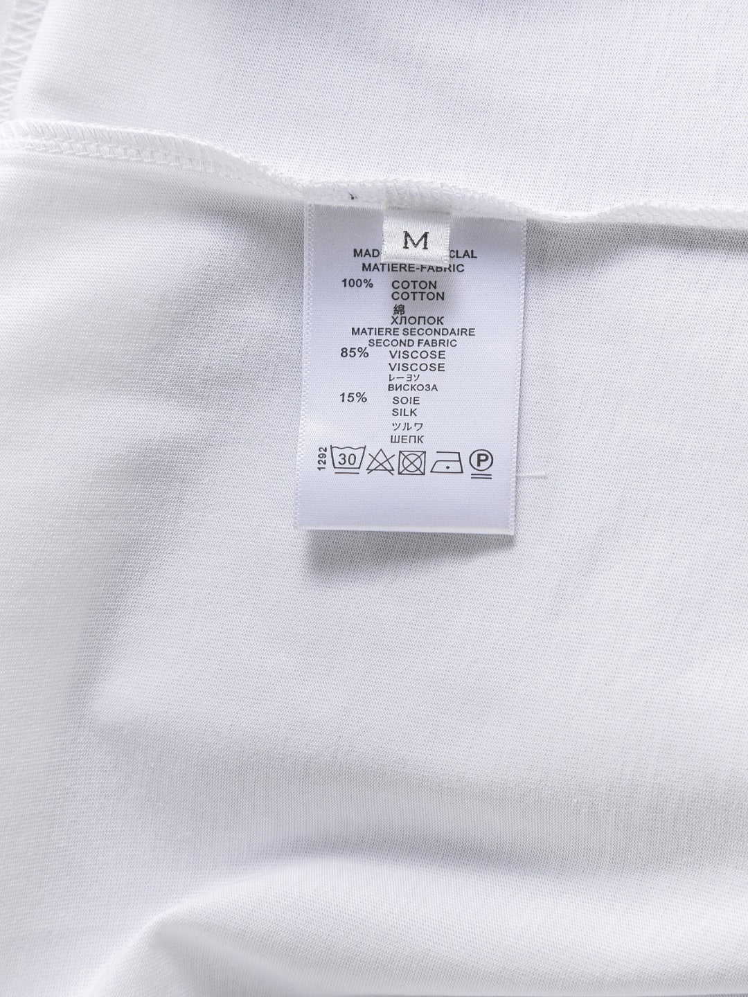 250325 New high quality three color three-dimensional letter embroidery T-shirt