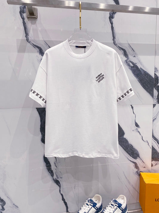 250325 New high quality printed sleeve T-shirt