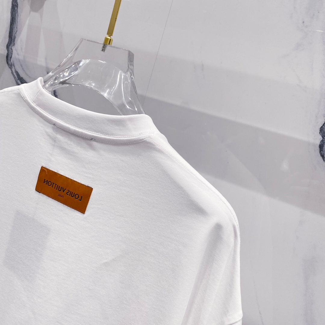250325 New high quality printed sleeve T-shirt