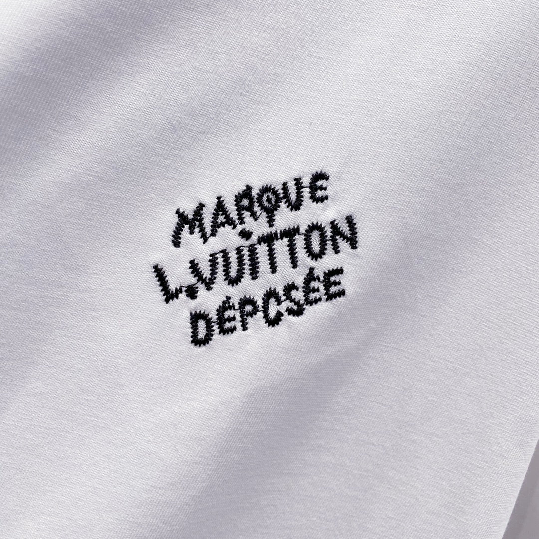 250325 New high quality printed sleeve T-shirt