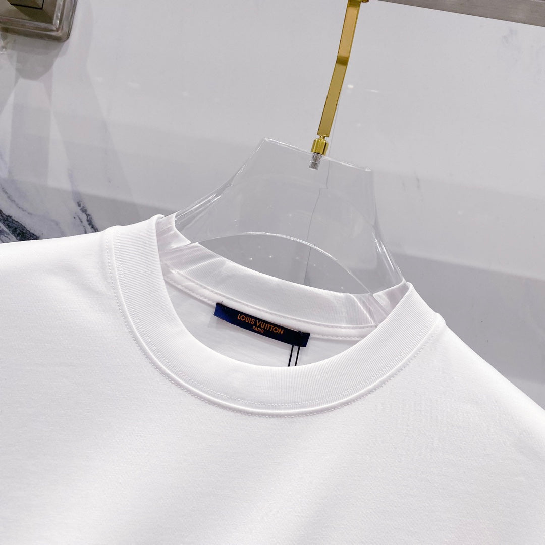 250325 New high quality printed sleeve T-shirt