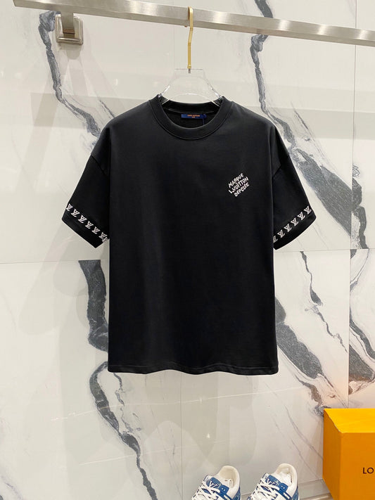 250325 New high quality printed sleeve T-shirt