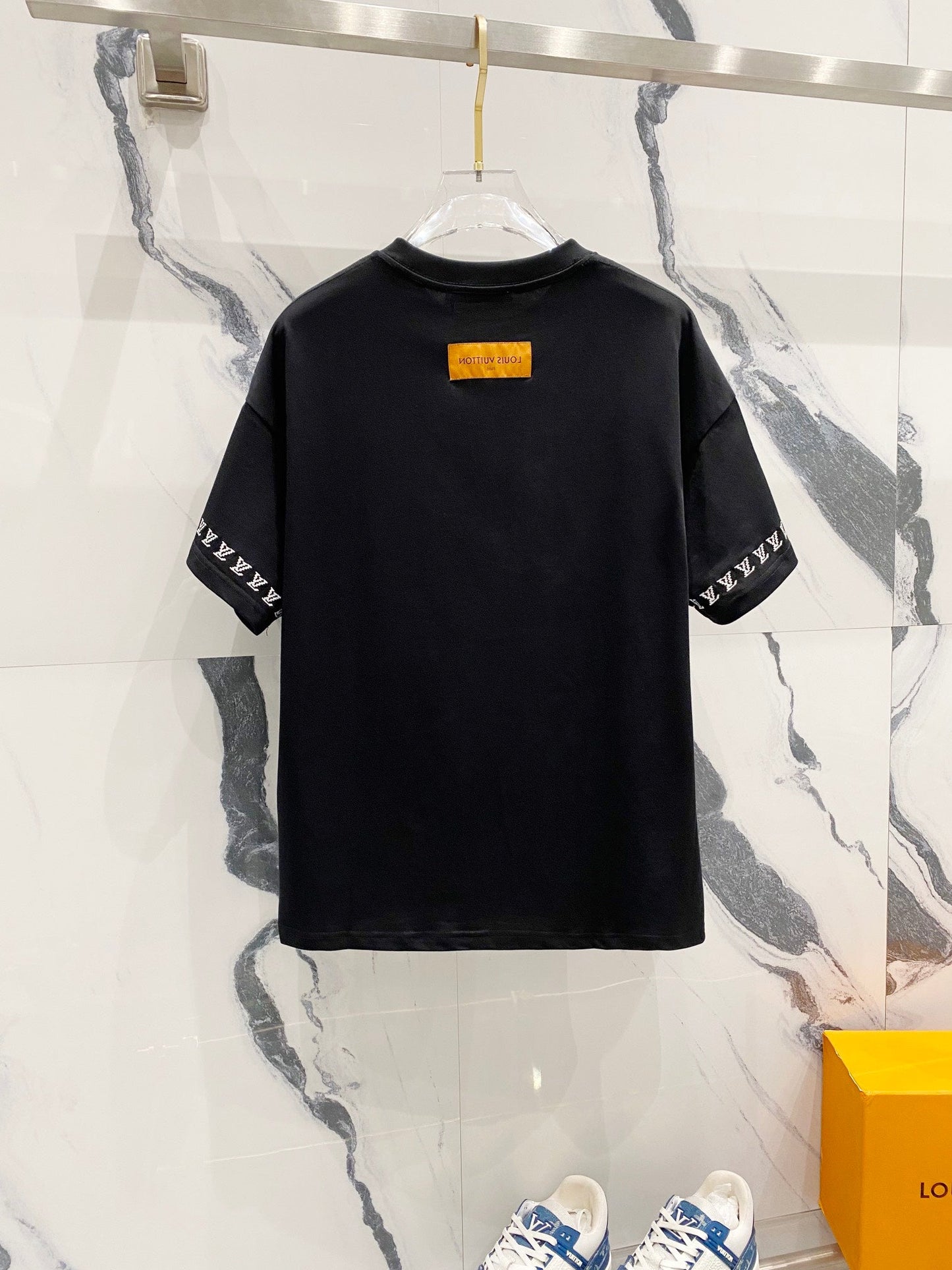 250325 New high quality printed sleeve T-shirt
