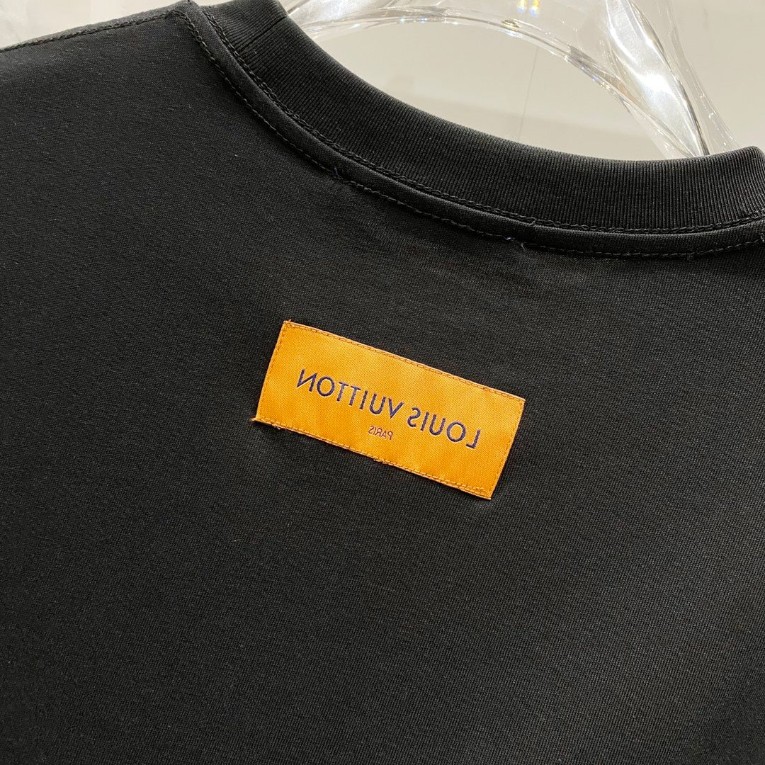 250325 New high quality printed sleeve T-shirt