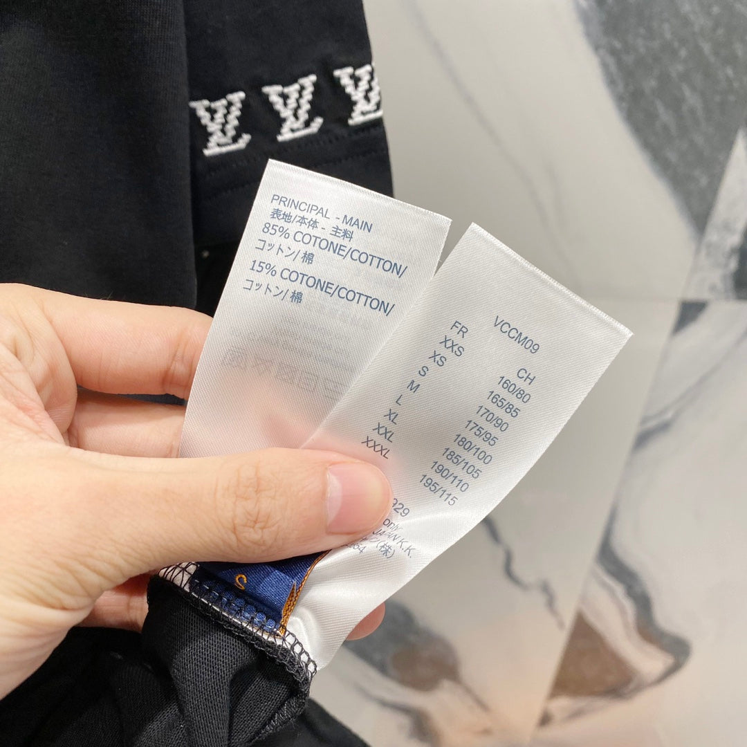 250325 New high quality printed sleeve T-shirt