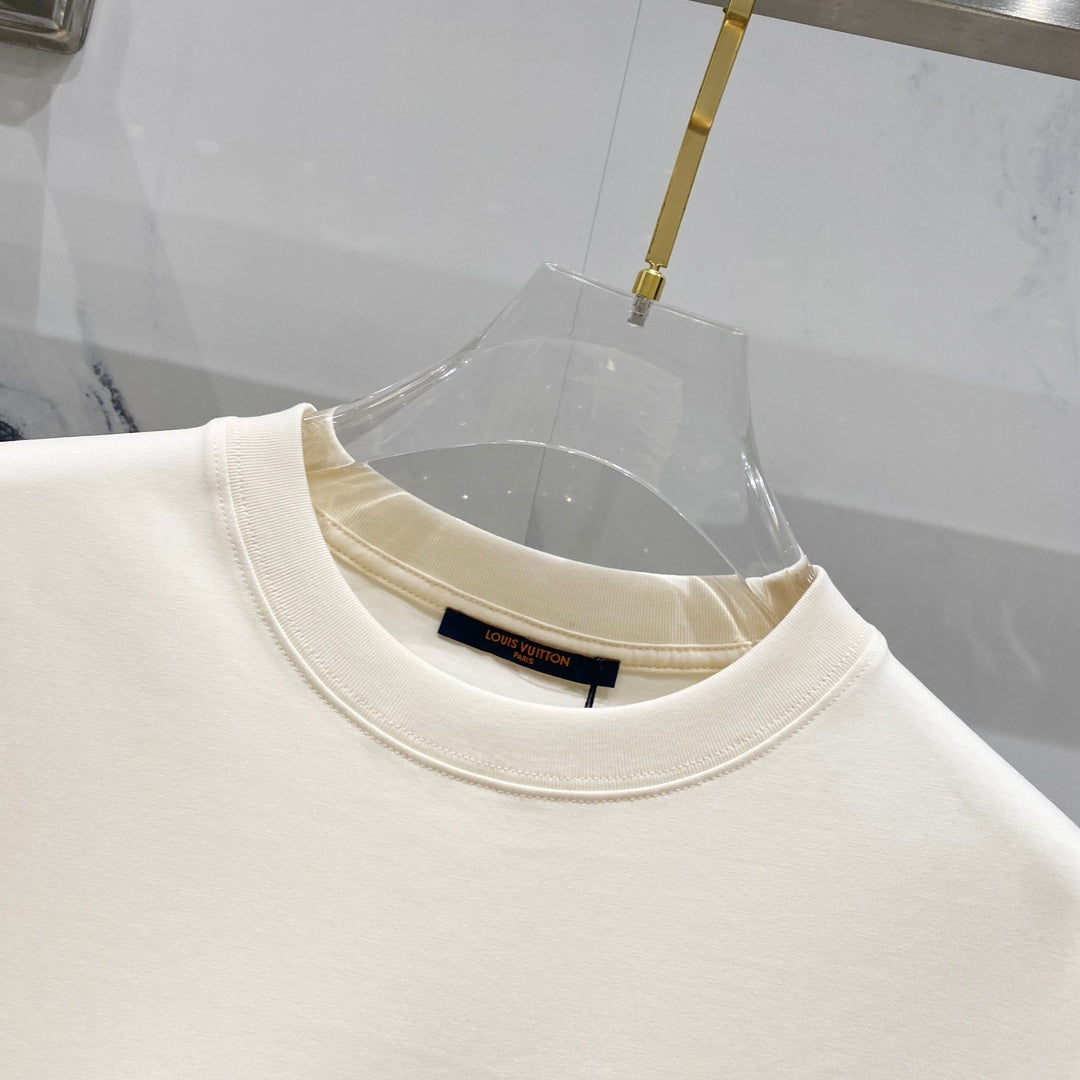 250325 New cross-body design printed T-shirt