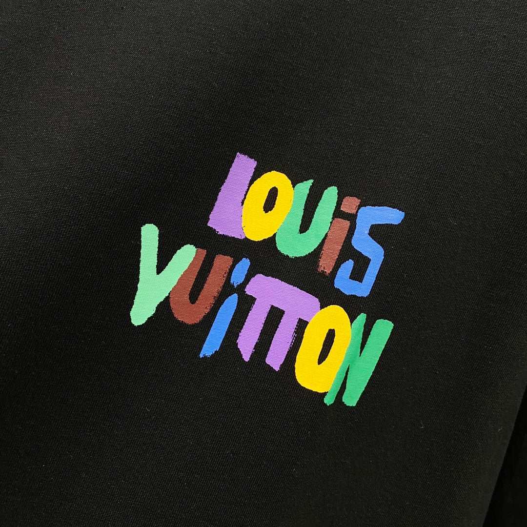 250325 New cross-body design printed T-shirt
