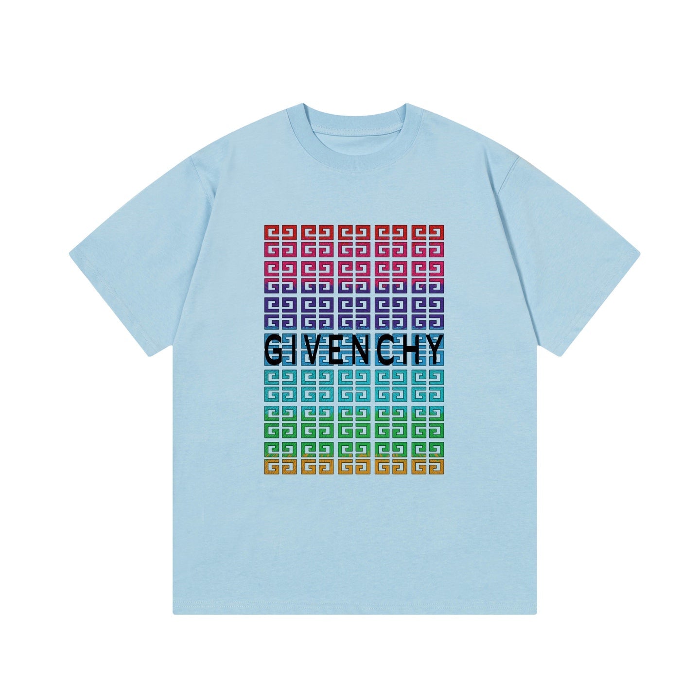 250325  New gradient direct spray monogram print T-shirt
