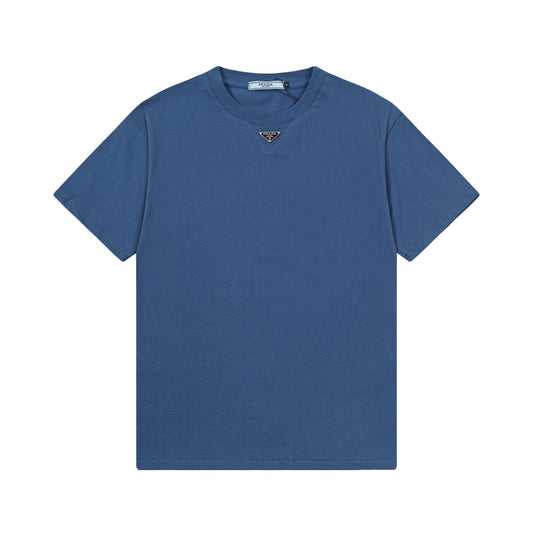 250404 New high-quality classic triangular logo T-shirt