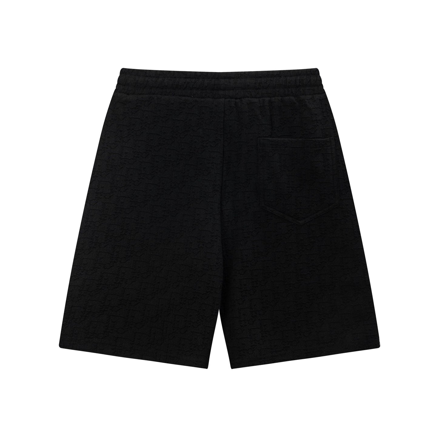 250408 New high-quality jacquard fabric dark weave strap knitted shorts
