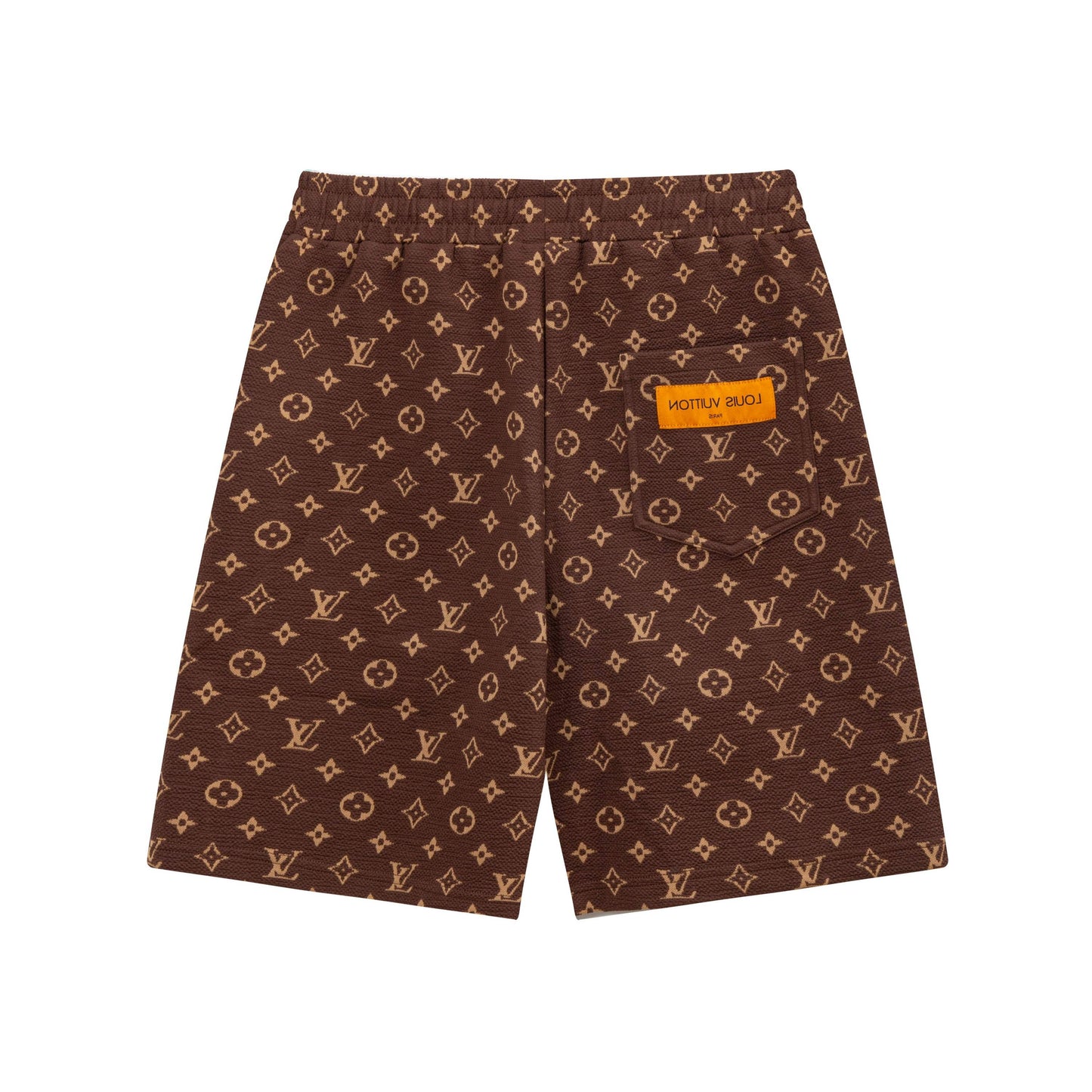250408 New high-quality jacquard fabric full-print knitted shorts