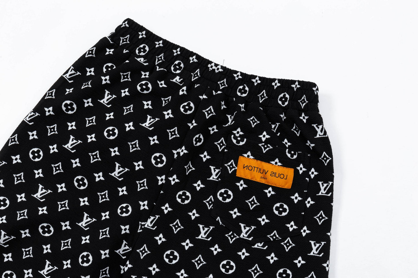 250408 New high-quality jacquard fabric full-print knitted shorts