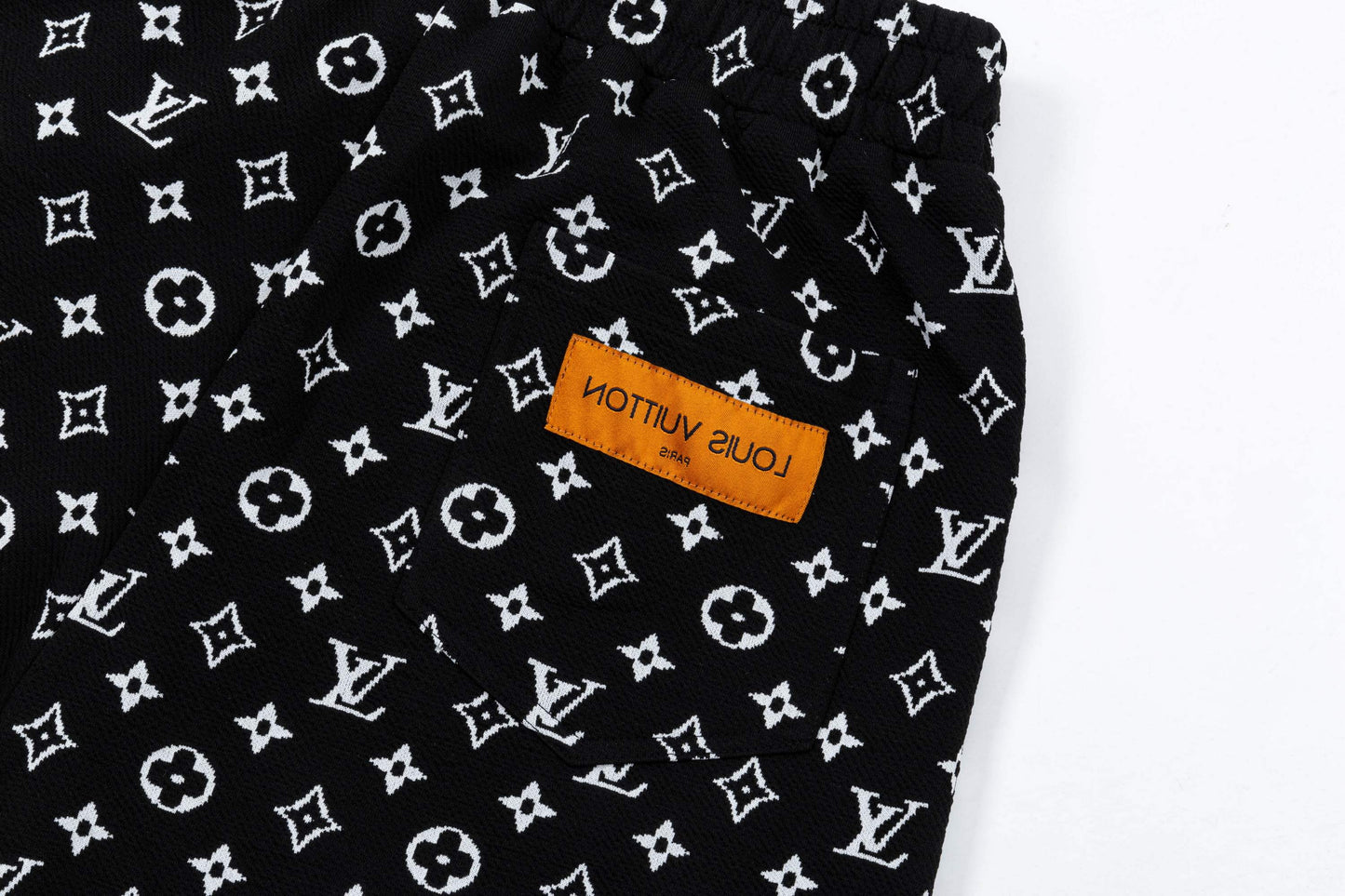 250408 New high-quality jacquard fabric full-print knitted shorts