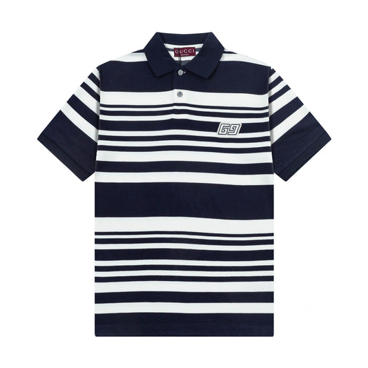 250513 New high-quality striped fashionable POLO shirt
