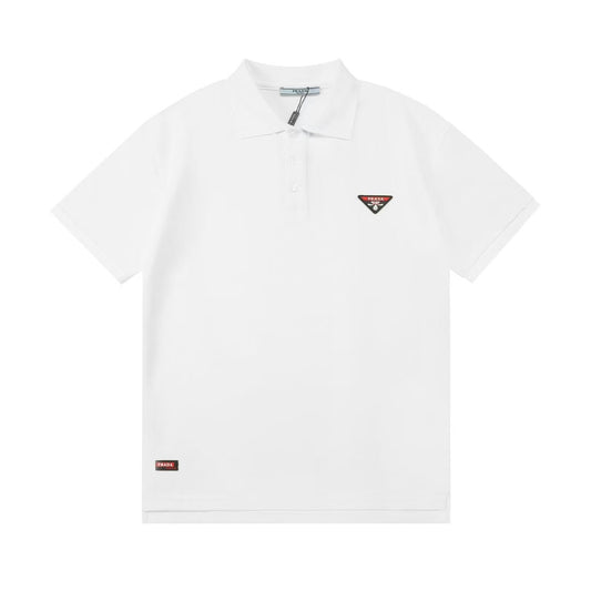 250520 New custom leather stamp letter T-shirt