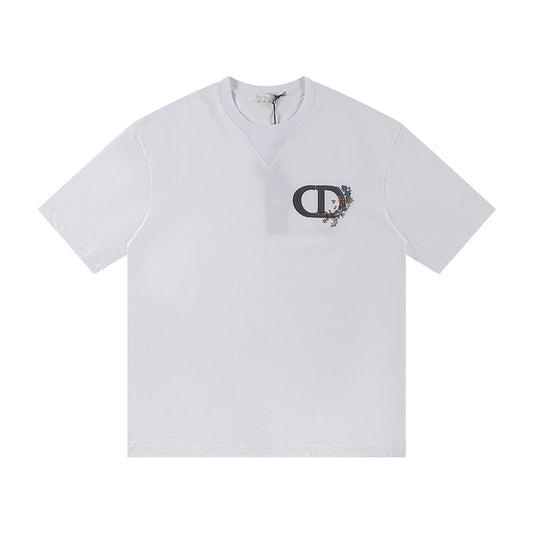 250614 New high-quality embroidered T-shirts