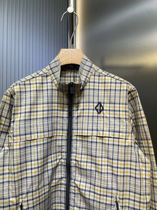250722 New high-quality custom fabric zipper jacket
