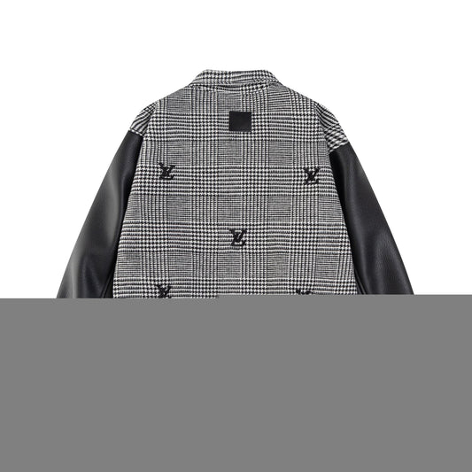250729 A new top-quality British elegant leather pilot jacket