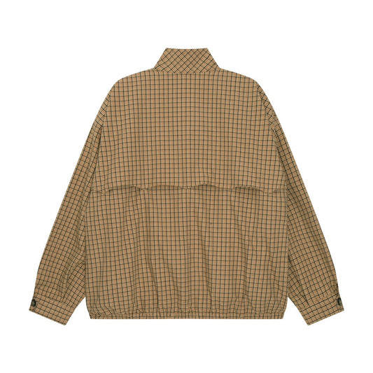 250813 New high-quality checkered jacket