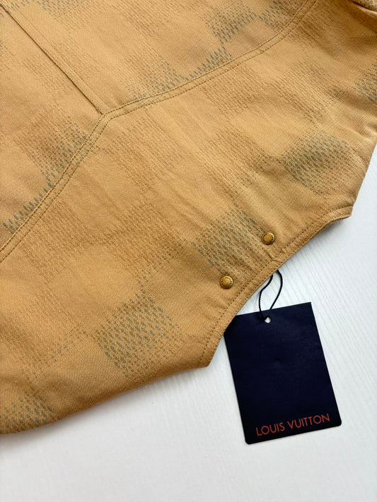 250819 New high-quality jacquard checkerboard round-neck coat