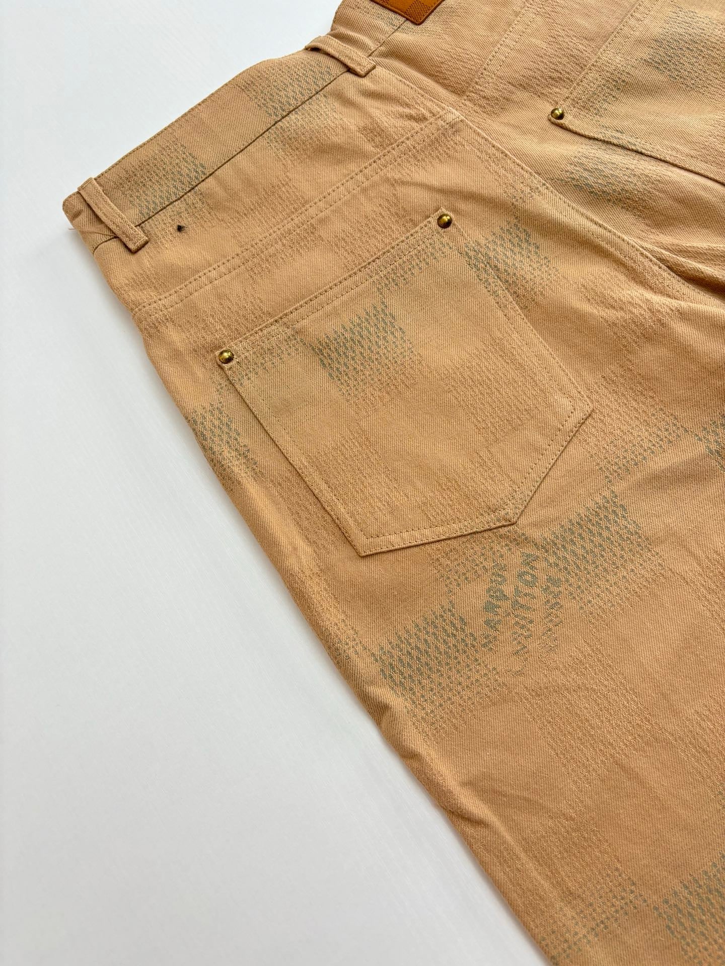 250819 New high-quality jacquard checkered trousers