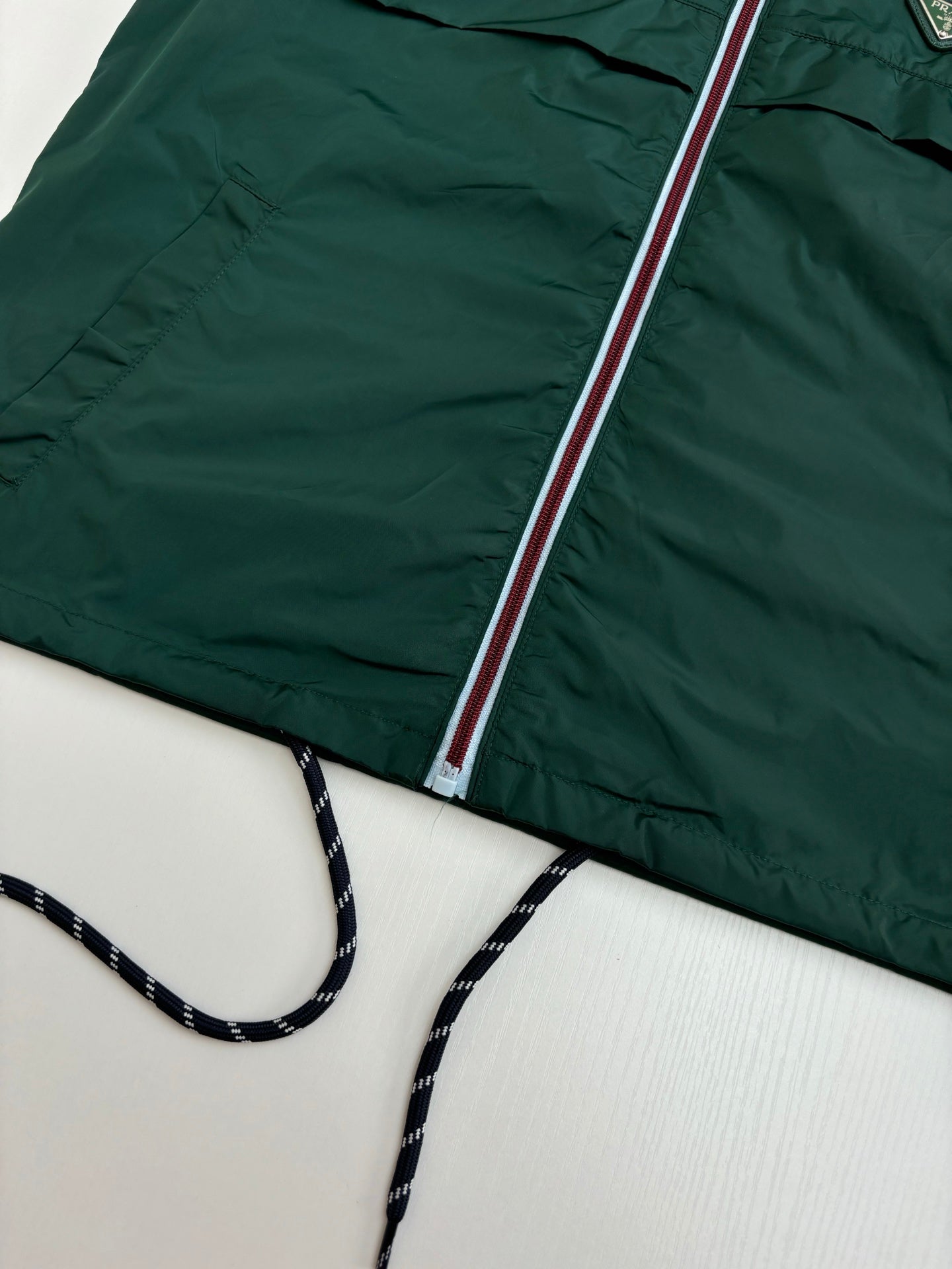 250819 New high-quality recycled nylon hooded sunproof jacket
